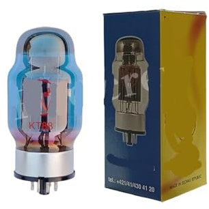 Die Blaue Vakuumröhre KT88 ersetzt die 6550 Kt120 KT66 for das DIY-HiFi-Audio-Röhrenverstärker-Kit mit passendem Vierwege-Verstärker(1 pcs)