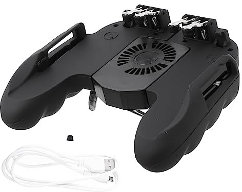 Angoily Mobile Game Controller Für Smartphones Finger Gamepad Mit Drucktasten Tragbar Und Langlebig Für Spiele Im Freien Kein Blockieren Von Anschlüssen
