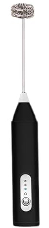 Espumador De Leche - Espuma Leche | Batedor De Leite Elétrico | Mini Licuadora Recargable | Batidor Eléctrico Espumador De Mano De 3 Velocidades Para Café Con Leches, Ute, Preparación Rápida