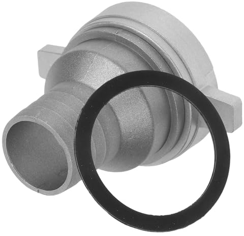 KOMBIUDA Water Pump Aluminum Connector, Hose Shank Fitting for Gasoline Pumps, Aluminium Coupling Part for Agriculture Irrigation and On-the-go Use