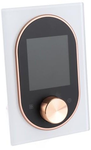 Dioche for House Water/Gas Boiler & Electric Heating with VA Touch Screen, WiFi Enabled, 5+1+1 Weekly Programming, User-Friendly Design (Electric heating with wifi)