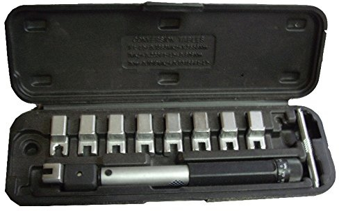 Buzzetti Drehmomentschlüssel mit Speichen, 15 Nm, Silber, Quadratisch, Metall