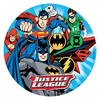 dekora Disque Azyme Justice League 20 cm - Coloré - Taille Unique