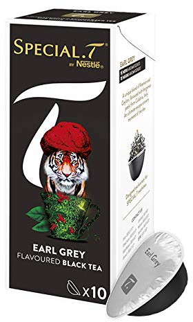 Original Special.T - Earl Grey - Aromatisierter Schwarztee 1 Packung (10 Kapseln)
