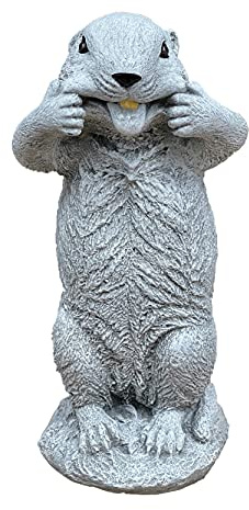 stoneandstyle Steinfigur Murmeltier Max frostfest wetterfest Steinguss