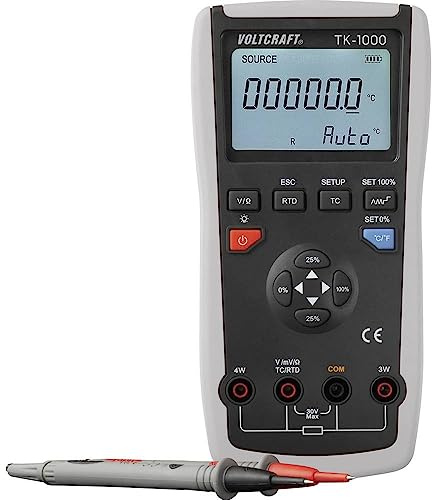 VOLTCRAFT TK-1000 Kalibrator Temperatur, Spannung