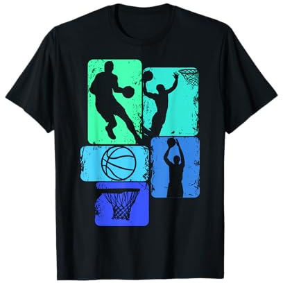 Basketball Basketballer Kinder Jungen Herren T-Shirt