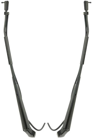 TRQ Front Windshield Wiper Arm Pair Set Compatible with S10 Blazer GMC Jimmy Truck Suburban