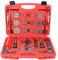 SIXTOL Brake Set 35 Bremskolbenrücksteller Set | 35tlg | Kunststoffkoffer | Rückstellwerkzeug zum des Bremskolben | Bremssattel Kolben Wind Zurück Tool Kit | KFZ Werkzeug | Bremse Instandsetzung