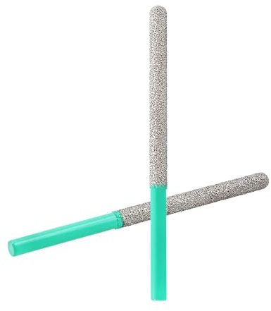 Diamond Mortar Raking Bit LEKOMESH - 2pcs 7.2mm x 74mm Brickwork Joint Mortar Removal and Tuck Pointing for Old Mortar,Blown,Damaged Bricks or Natural Stone Removal,Round Shank