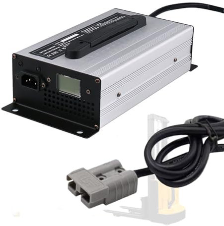 WLEJSL Chargeur Batterie au Plomb 44,1 V 25 A pour Chariot Élévateur avec Prise Anderson 50 A/120 A/175 A/350 A pour Chariot Élévateur Électrique, Transpalette, Autolaveuse,A1,175A