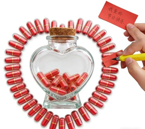 Regali d'amore personalizzati con capsule del tempo – Regalo fai da te per lui e lei, idea regalo di coppia per San Valentino, fidanzato, fidanzata, coppie di uomini e donne, coppie di San Valentino