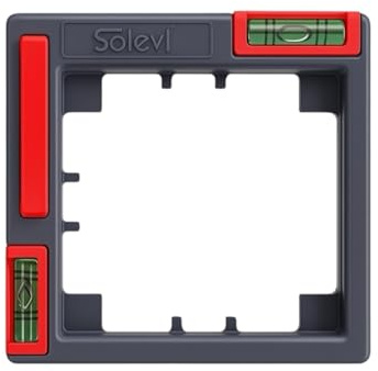 Gabarit de pose pour appareillage électrique - Niveau à bulle et aimants - Pose simple ou double, verticale ou horizontale - innovation primée