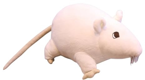 Peluche Topi - Animale Di Peluche Morbido Realistico Da 20 Cm, Morbidezza Eccezionale Scherzo Con Roditore Finto | Forniture Per Feste Dalla Forma Distintiva Per Bambini Pesce D'aprile Giorno Gatto Gi