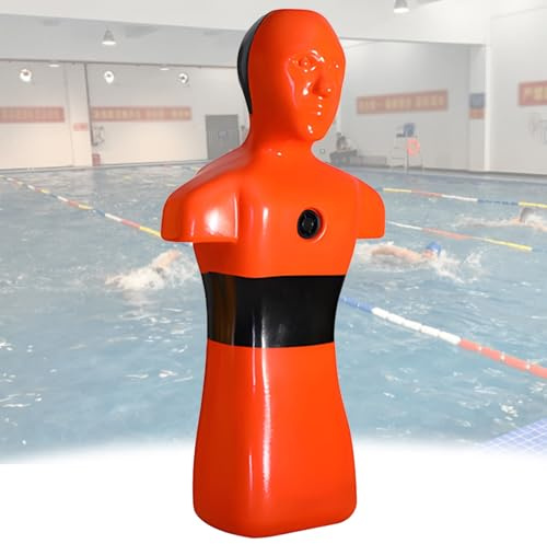 DOZPAL Manichino per addestramento al Salvataggio in Acqua, Strumenti didattici per la prevenzione dell'annegamento, Modello di Esercitazione antincendio con 3 Fori per l'iniezione d'Acqua
