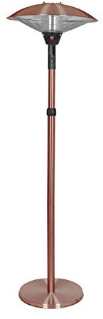 La Hacienda Adjustable Standing Heater Copper 69568