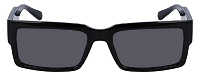 Calvin Klein Jeans Men's Sunglasses CKJ23623S - Black with Solid Grey Lens