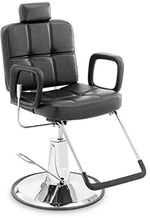 Physa Physa Keswick - Sillon Peluqueria, Silla de peluquería (52 – 64 cm, 150 kg), Color Negro