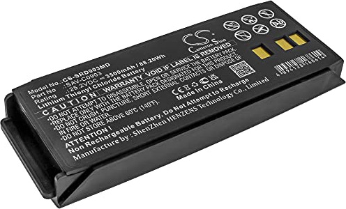 Cameron Sino Batterie pour SaverOne Automatic, D, P, semi-automatique PN : SaverOne SAV-C0903 3500 mAh / 88,20 Wh