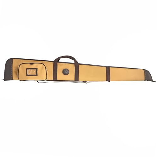 TOURBN 52 Soft Padded Shotgun Slip Case Canvas Gun Storage Carry Bag with Shoulder Strap