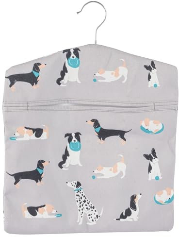 Beldray LA032005DFEU7 Hundeschmustertasche – Hang on Line, einfach aufhängender Haken zur Aufbewahrung, Platz für bis zu 100 Hakenbeutel, wiederverwendbar, Innen-/Außeneinsatz, Kleiderhaken, 33 x 30cm