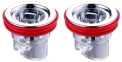 TsoLay 2 Stück Dusche, Badezimmer, Küche, Bodenablauf, Kanalisation, Geruchshemmende Abdeckung, Abflussstopfen für Rohre in der Toilette, Badezimmer, Küche, Langlebig, Einfach zu Bedienen