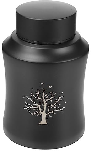 BESPORTBLE Stainless Steel Pet Urn Für Katzen Und Hunde Kleine Gedenkurne Zur Aufbewahrung Von Haustierasche Minimalistisches Design