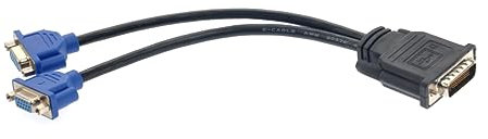 DIYEAH Adattatore Vga da Vga Femmina Connettore Maschio Cavo Adattatore Video Splitter per Computer Schermi Piatti e Proiettori