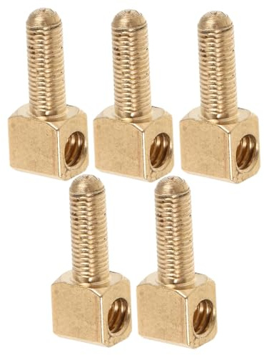 Toddmomy 5stücke Metall Geigenbogenschrauben Einstellschrauben Für Cello Zubehör Für Violine Bratsche Und Cello Reparaturteile