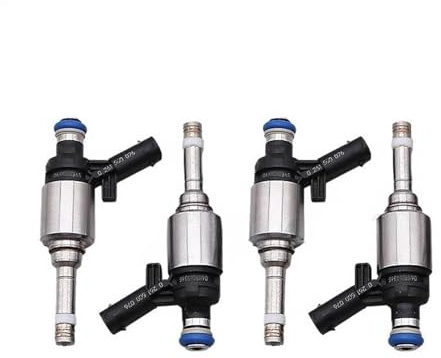 4 pezzi iniettori carburante compatibili per Audi A3 A4 A5 A6 Q3 Q5 TT Seat Freetrack Leon Volkswagen Beetle CC EOS GTI Jetta Passat Tiguan 06H906036G