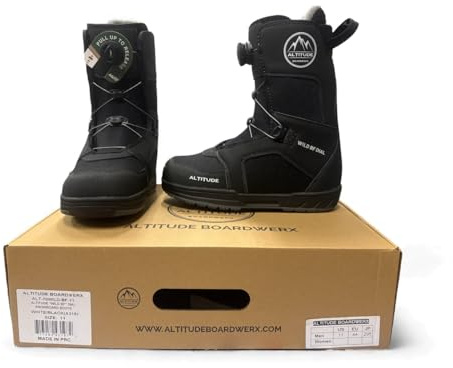 Men's Altitude Wild BF DIAL All-Mountain Snowboard Boots (Black) Sizes: 7-13 (11)