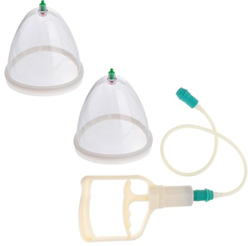 Ventouse Massage à Vide Blanche Abs, Appareil de Thérapie Musculaire | Outil de Massage par Ventouses, Ventouses Chinoises pour Dos et Nuque