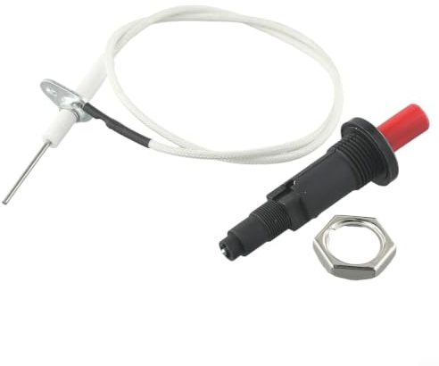 Tidevib Generatore piezoelettrico a pulsante di accensione per barbecue con supporto per stufa a gas propano