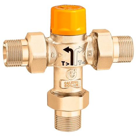 262040 Thermostatisches Umschaltventil 1/2? 35 bis 55 ° C, 1,5 kV CALEFFI