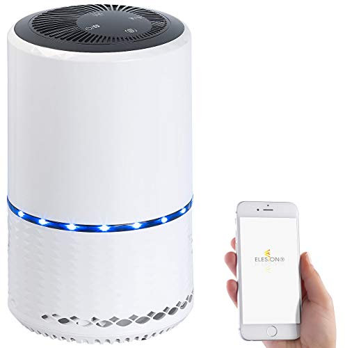 Sichler Haushaltsgeräte Purificateur d'air connecté avec ioniseur et filtre 2 en 1 LR-300.app