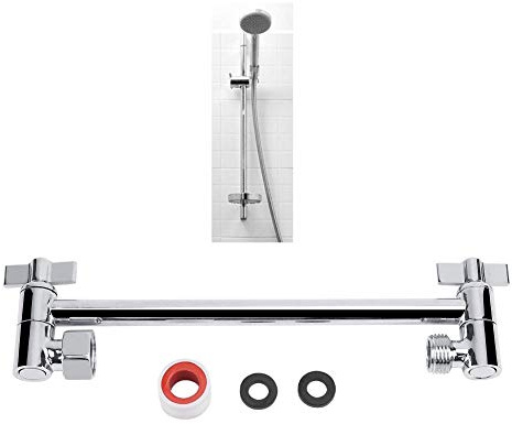 rallonge de douche en laiton, support mural orientable pour pommeau de douche avec accessoires for salle de bain