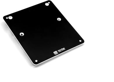 Delta Parts Kennzeichenhalter Club Style passend für CX Roadster | Kennzeichenplatte aus 3 mm Aluminium, schwarz eloxiert, 180 × 200 mm; passend für Harley-Davidson CX Roadster.