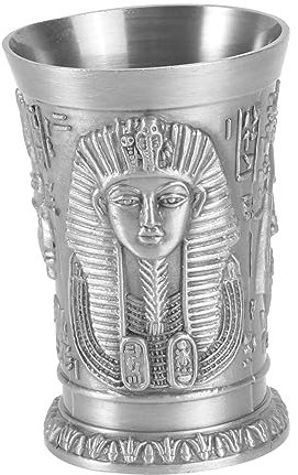 COLLBATH Metall Cocktailbecher Vintage Weinbecher Kreative Mehrzweck Vase Langlebig Für Dekoration Und Gebrauch