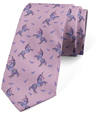BHHJKK Corbata multicolor moderna para hombre, Lila, azul, violeta, Talla única