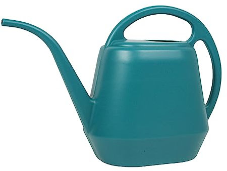 Olla de riego de boca larga de gran capacidad de 4 litros, herramientas de jardín, maceta de riego para suculentas, calentador de agua con temperatura (F, talla única)