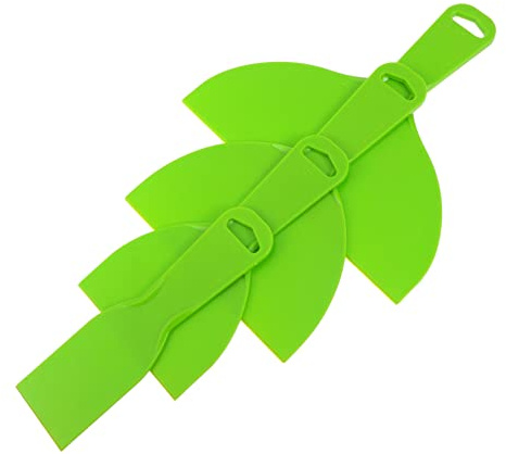 SHINEOFI 4pièces Gratte Joint Carrelage Outil De Nettoyage Pour Colle De Sol Grattoir Utilitaire Pour Décoller Peint