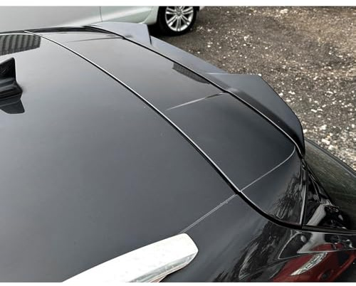 AutoStyle Dachspoiler (Spoiler Cap) passgenau | kompatibel mit Audi A4 (B9) Avant S-Line/S4 2015-2024 (ABS Glänzend Schwarz)