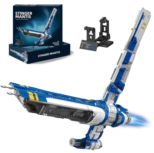 Xenobild Space Wars Klemmbausteine Raumschiff Set für Erwachsene Männer
