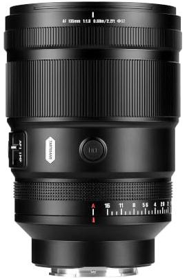 7artisans Autofocus 135mm F1.8 Objectif Plein Format, Mise au Point Automatique/Manuelle Compatible avec Leica/Panasonic S1, DC-S1, S5, DC-S5, Série LUMIX S9 / Appareils Hybrides Sigma Série L