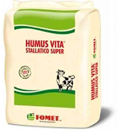 Fomet Stallatico Humus Vita Letame in Polvere umificato 9 Mesi 25kg