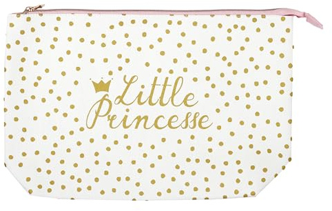 THE CONCEPT FACTORY Trousse de Toilette Enfant Little Princess Coton Rose