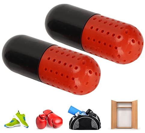 2 Pezzi di Capsule Deodoranti per Scarpe da Ginnastica, Deodorante per Assorbi Odori Attivato per Scarpe a Lunga Durata per Scarpe Sportive Armadio Borse da Palestra
