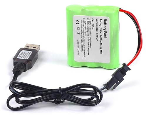 2400mAh 3,6V NI-MH Akku für RC Auto ferngesteuerte LKW Kipper Flugzeug