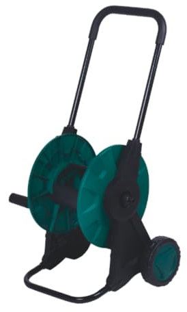 Gardenline Schlauchwagen für 30m Gartenschlauch und 13mm Durchmesser, Adapter