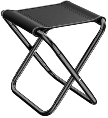 Breeshy Klapphocker für Den Außenbereich, Tragbarer, für Reisen, Camping, Angeln, Klapphocker, U-Bahn-Warteschlangen-Artefakt, Groß